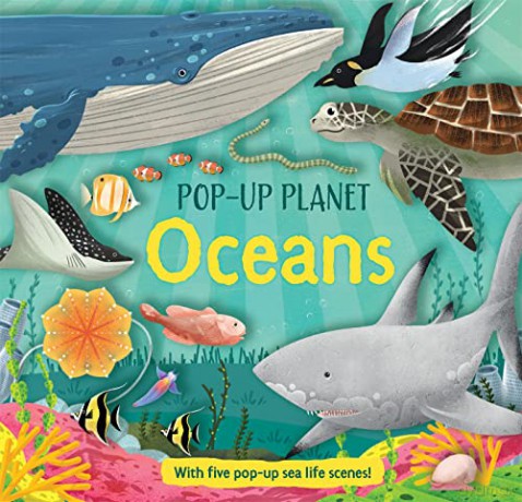 Pop Up Planet Oceans - Dragan Kordic [KSIĄŻKA]