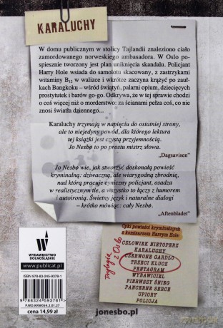 Karaluchy (Pocket) - Nesbo Jo [KSIĄŻKA]