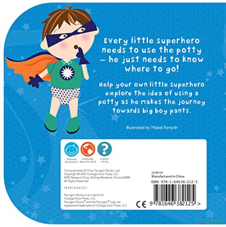 Potty Superhero - Cottage Door Press [KSIĄŻKA]