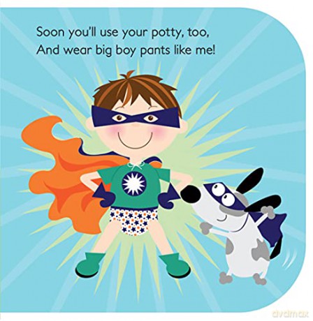 Potty Superhero - Cottage Door Press [KSIĄŻKA]