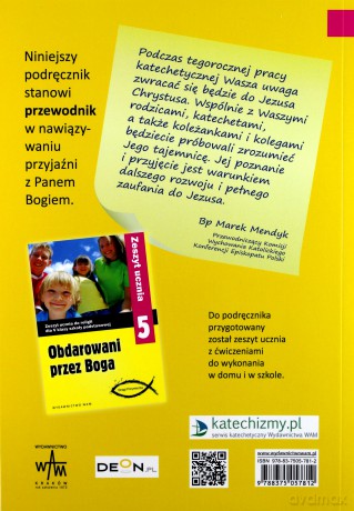 Katechizm 5. Podręcznik. Obdarowani Przez Boga - Marek,Nosek,Rze [KSIĄŻKA]