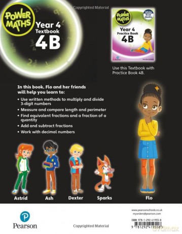 Power Maths 2nd Edition Textbook 4b - Tony Staneff [KSIĄŻKA]