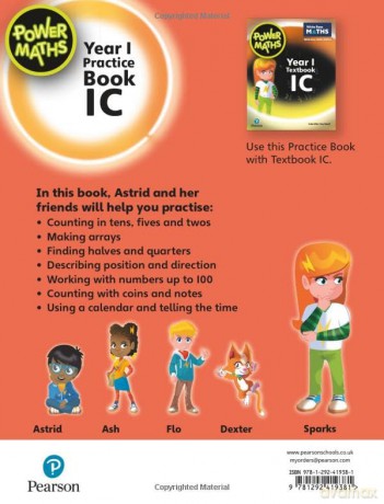 Power Maths Year 1 Practice Book 1c - Tony Staneff [KSIĄŻKA]