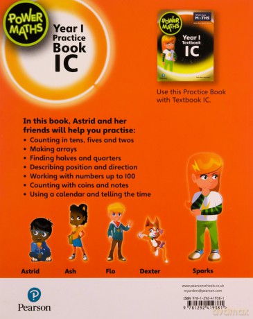 Power Maths Year 1 Practice Book 1c - Tony Staneff [KSIĄŻKA]