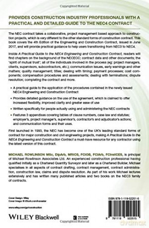 Practical Guide To The Nec4 Engineering - Michael Rowlinson [KSIĄŻKA]