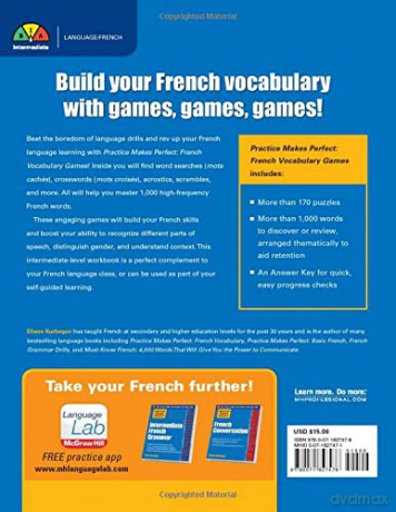 Practice Makes Perfect French Vocabulary - Eliane Kurbegov [KSIĄŻKA]