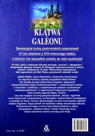 Klątwa Galeonu - Smith Jedwin [KSIĄŻKA]