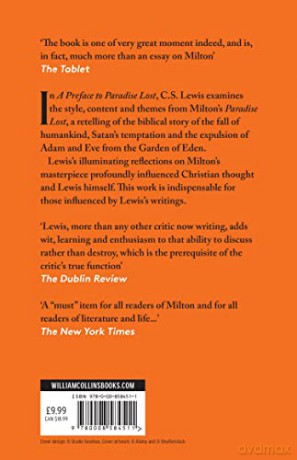 Preface To Paradise Lost - C S Lewis [KSIĄŻKA]
