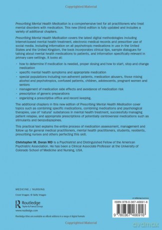 Prescribing Mental Health Medication - Christophe Doran Md [KSIĄŻKA]