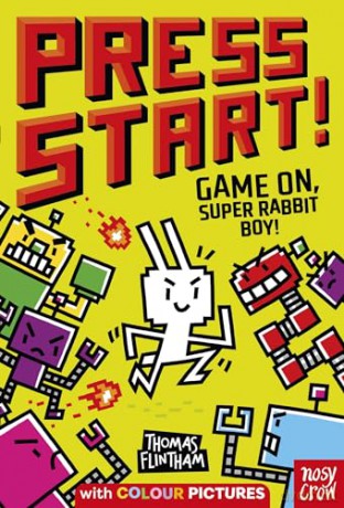 Press Start 1 Game On Super Rabbit Boy - Thomas Flintham [KSIĄŻKA]