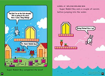 Press Start 1 Game On Super Rabbit Boy - Thomas Flintham [KSIĄŻKA]