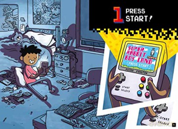 Press Start 1 Game On Super Rabbit Boy - Thomas Flintham [KSIĄŻKA]