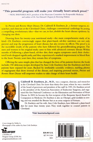 Prevent And Reverse Heart Disease - Caldwell Esselstyn [KSIĄŻKA]