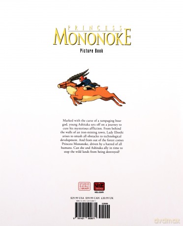 Princess Mononoke Picture Book - Hayao Miyazaki [KSIĄŻKA]