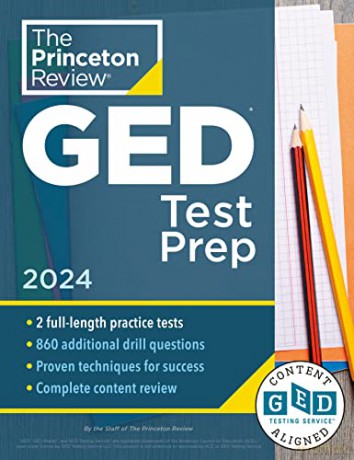 Princeton Review Ged Test Prep 2024 - The Princeto Review [KSIĄŻKA]