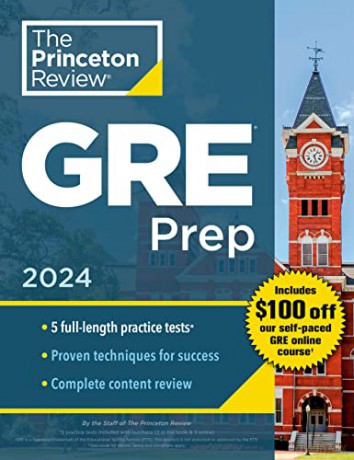 Princeton Review Gre Prep 2024 - Princeton Review [KSIĄŻKA]
