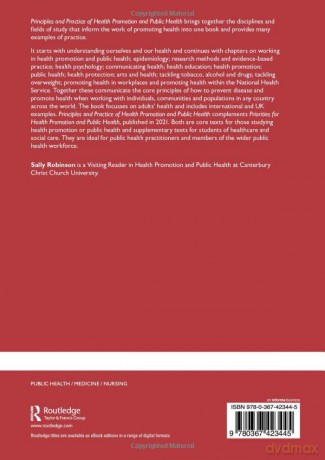 Principles And Practice Of Health Promot - Sally Robinson [KSIĄŻKA]