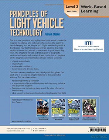 Principles Of Light Vehicle Technology - Graham Stoakes [KSIĄŻKA]