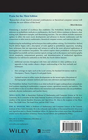 Probabilistic Method 4th Edition - Noga Alon [KSIĄŻKA]