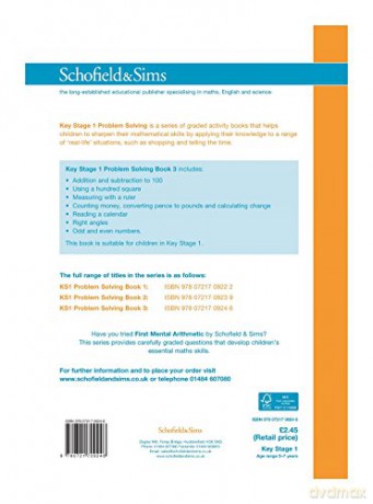 Problem Solving Book 3 Ks1 - Anne Forster [KSIĄŻKA]