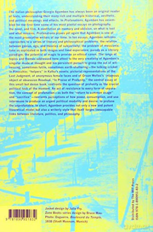 Profanations - Giorgio Agamben [KSIĄŻKA]