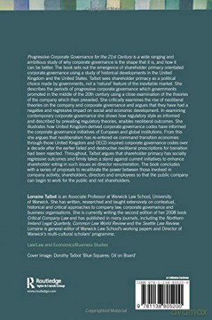 Progressive Corporate Governance T - Talbot [KSIĄŻKA]