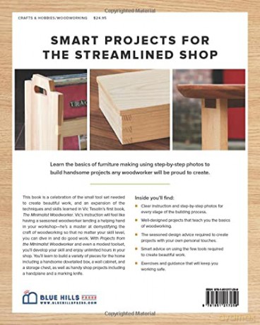 Projects From The Minimalist Woodworker - Vic Tesolin [KSIĄŻKA]