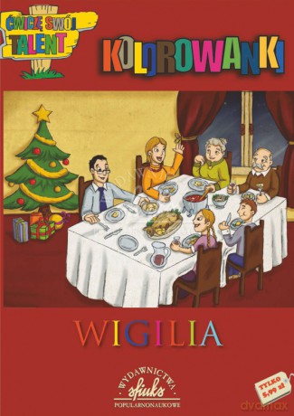 Kolorowanki Wigilia [KSIĄŻKA]
