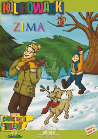 Kolorowanki Zima [KSIĄŻKA]