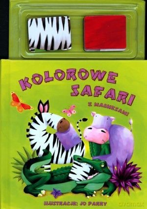 Kolorowe Safari Z Magnesami [KSIĄŻKA]