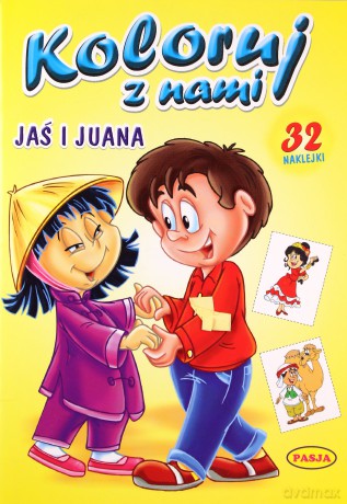 Koloruj Z Nami Jaś I Juana [KSIĄŻKA]