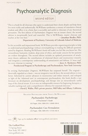 Psychoanalytic Diagnosis - Nancy Mcwilliams [KSIĄŻKA]