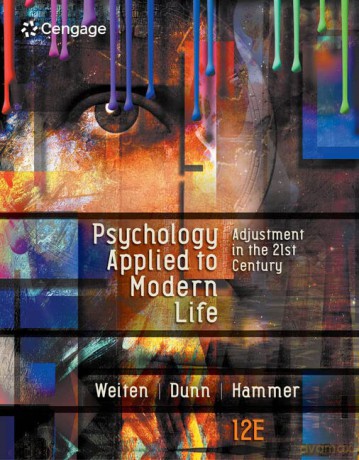 Psychology Appled Modern Life Adjustment - Weiten Dunn Hammer [KSIĄŻKA]