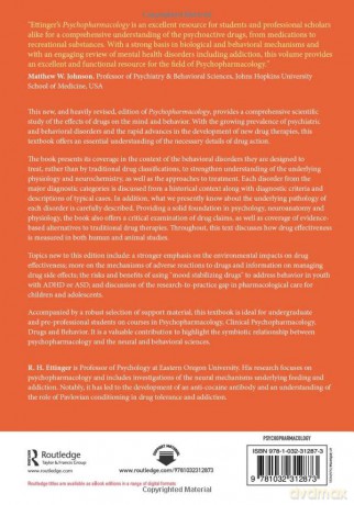 Psychopharmacology - R. H. Ettinger [KSIĄŻKA]