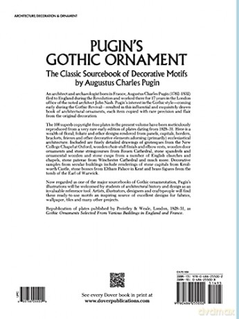 Pugin S Gothic Ornament - Pugin [KSIĄŻKA]