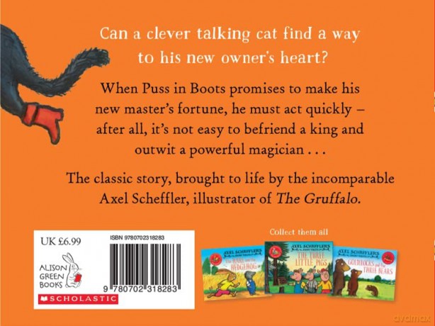 Puss In Boots - Axel Scheffler [KSIĄŻKA]