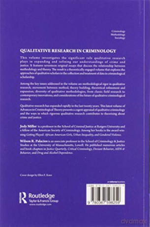 Qualitative Research In Criminology - Wilson R. Palacios [KSIĄŻKA]