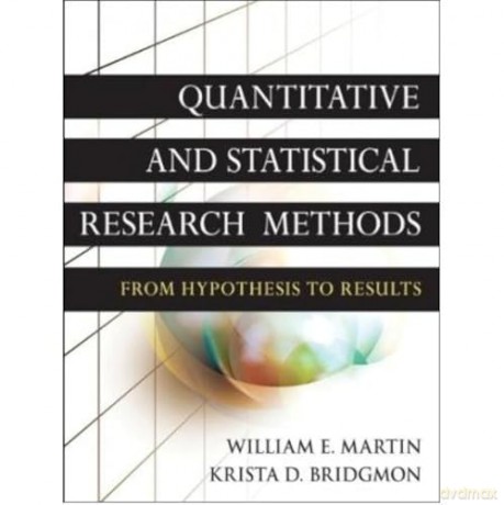 Quantitative And Statistical Research M - William E Martin [KSIĄŻKA]