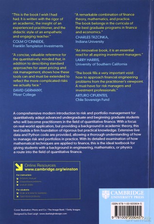 Quantitative Risk And Portfolio Managem - Winston Kenneth J. [KSIĄŻKA]