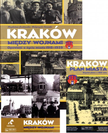 Kraków Między Wojnami + Plan + Cd Gratis - Jankowska M. [KSIĄŻKA]