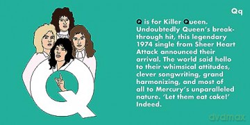 Queen Legends Alphabet - Beck Feiner [KSIĄŻKA]