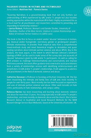 Queering Narratives Of Domestic Violence - Donovan [KSIĄŻKA]