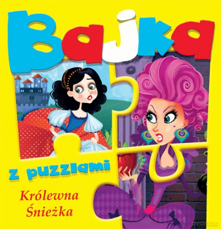 Królewna Śnieżka Bajka Z Puzzlami [KSIĄŻKA]