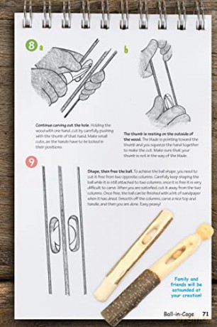 Quick Easy Whittling For Kids - Frank Egholm [KSIĄŻKA]