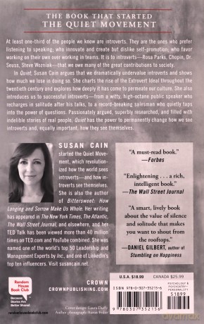 Quiet - Susan Cain [KSIĄŻKA]