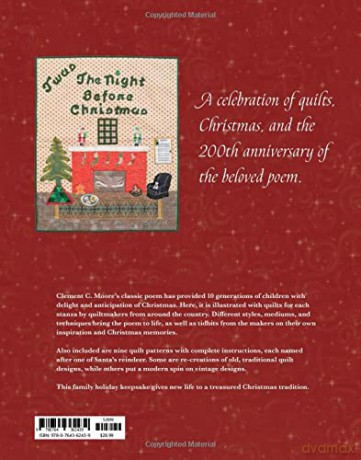 Quilters Night Before Christmas The - Sue Reich [KSIĄŻKA]