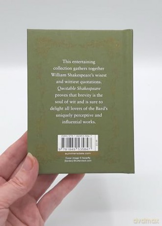 Quotable Shakespeare - Max Morris [KSIĄŻKA]