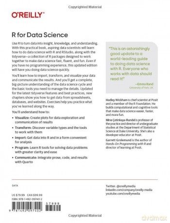 R For Data Science - Garrett Grolemund [KSIĄŻKA]