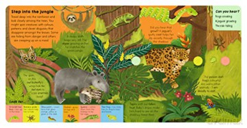 Rainforest Sound Book - Catherine Ard [KSIĄŻKA]