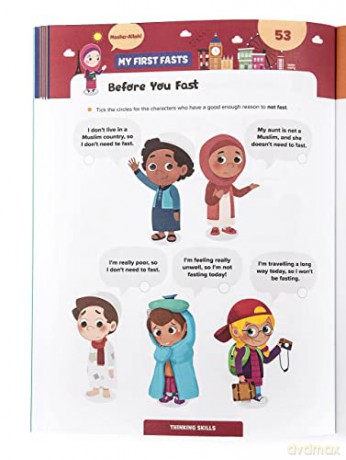 Ramadan Activity Book Big Kids - Segor Khatri [KSIĄŻKA]